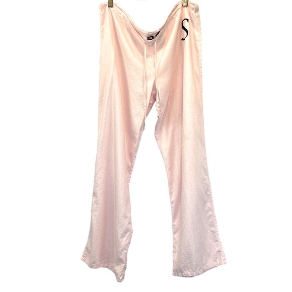 Vintage Derek Heart Pajama Lounge “Initialed S” Pants |L - Picture 2 of 16